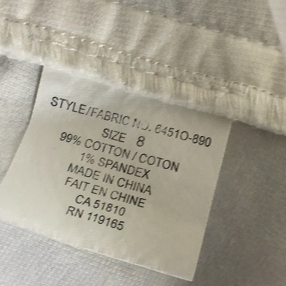 Tribal NWOT off white fine velour blazer - Picture 5 of 5